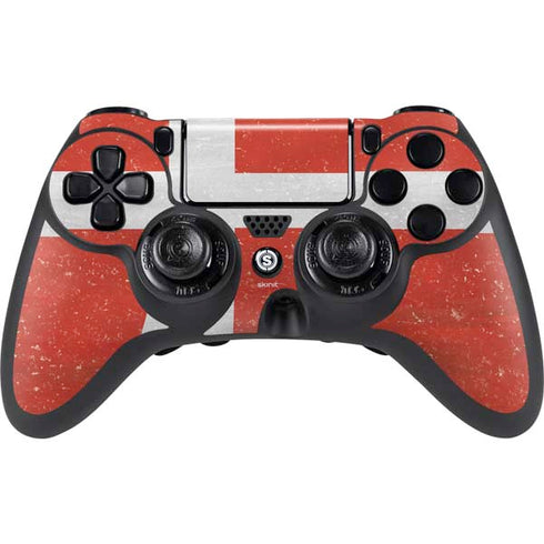 Denmark Flag Distressed PS4/PC SCUF Impact Controller Skin